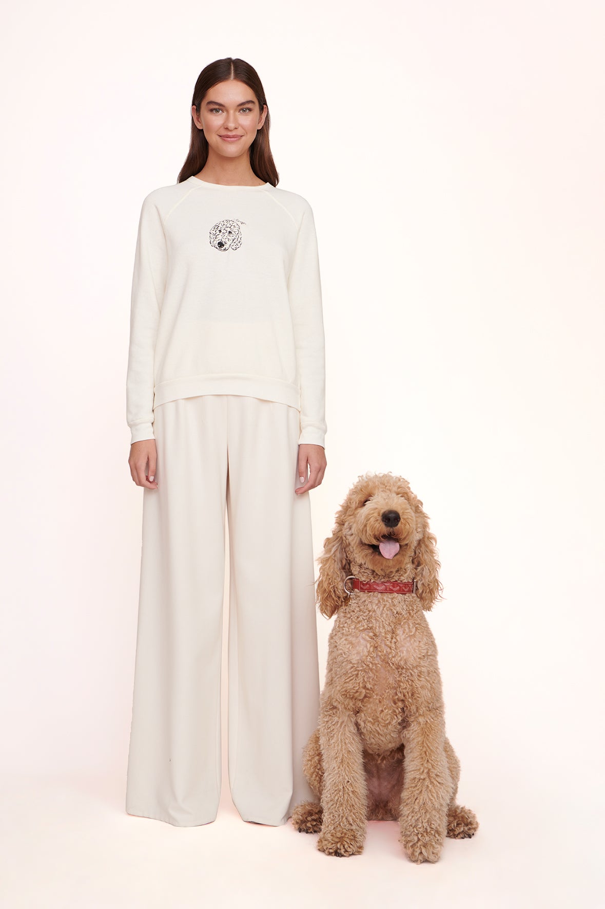 CUSTOM STAUD x C.BONZ SWEATSHIRT | CREAM - Image 3