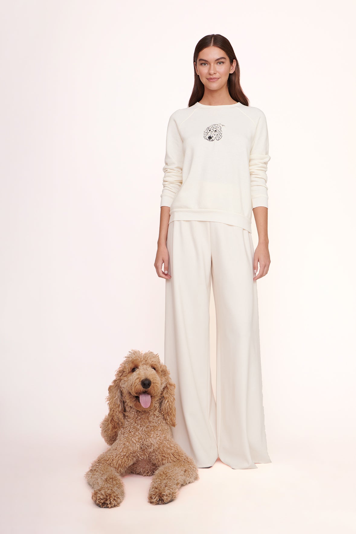 CUSTOM STAUD x C.BONZ SWEATSHIRT | CREAM - Image 6