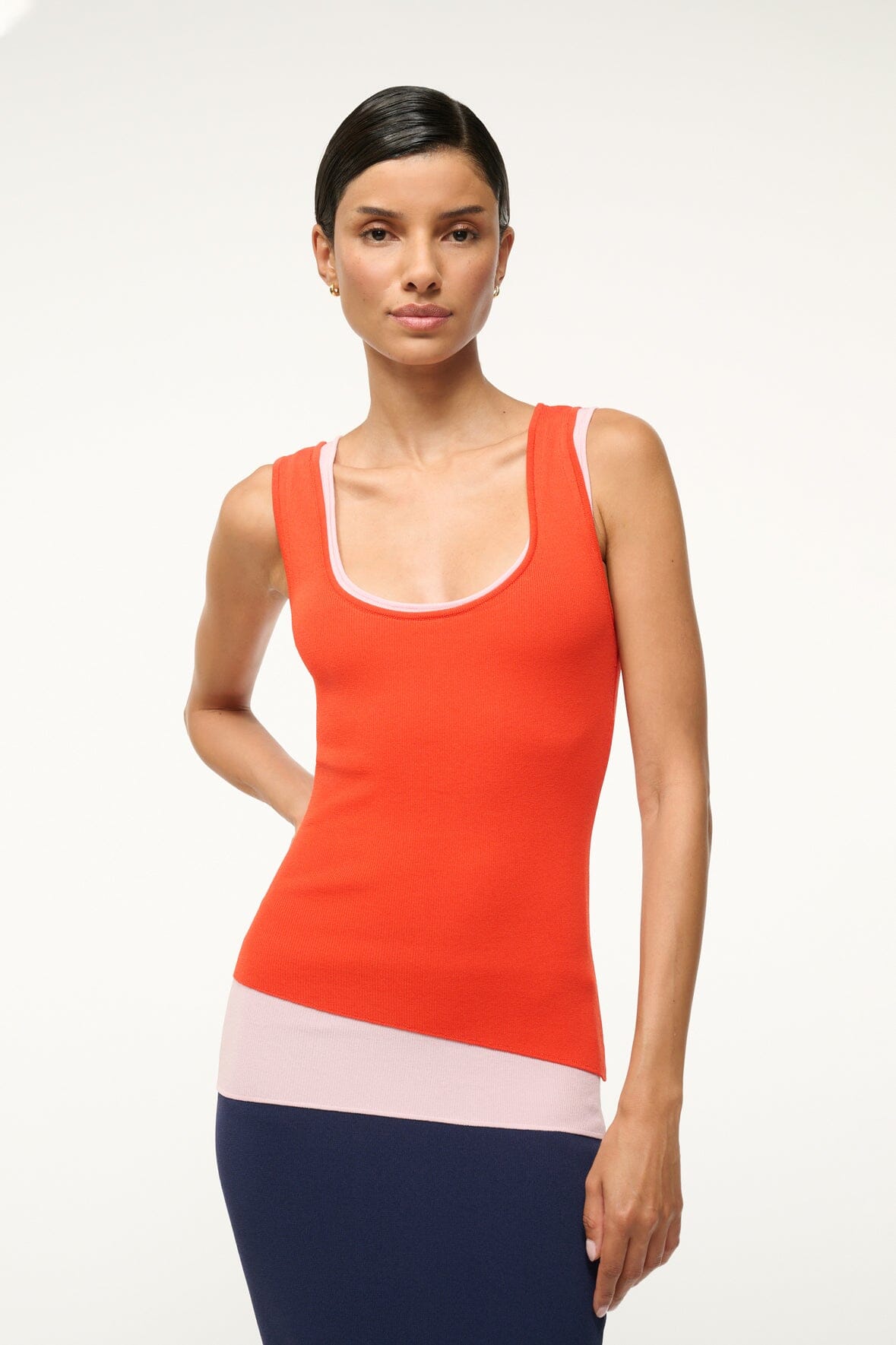 HERMOSA DRESS | CAYENNE NAVY CARNATION - Image 4