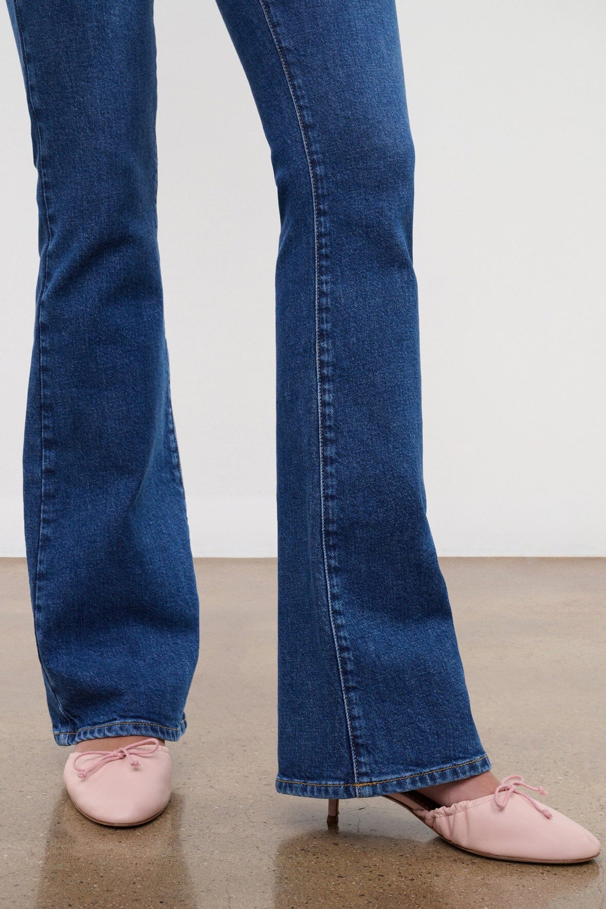 KYLE STRETCH FLARE JEAN | STONE BLUE - Image 6