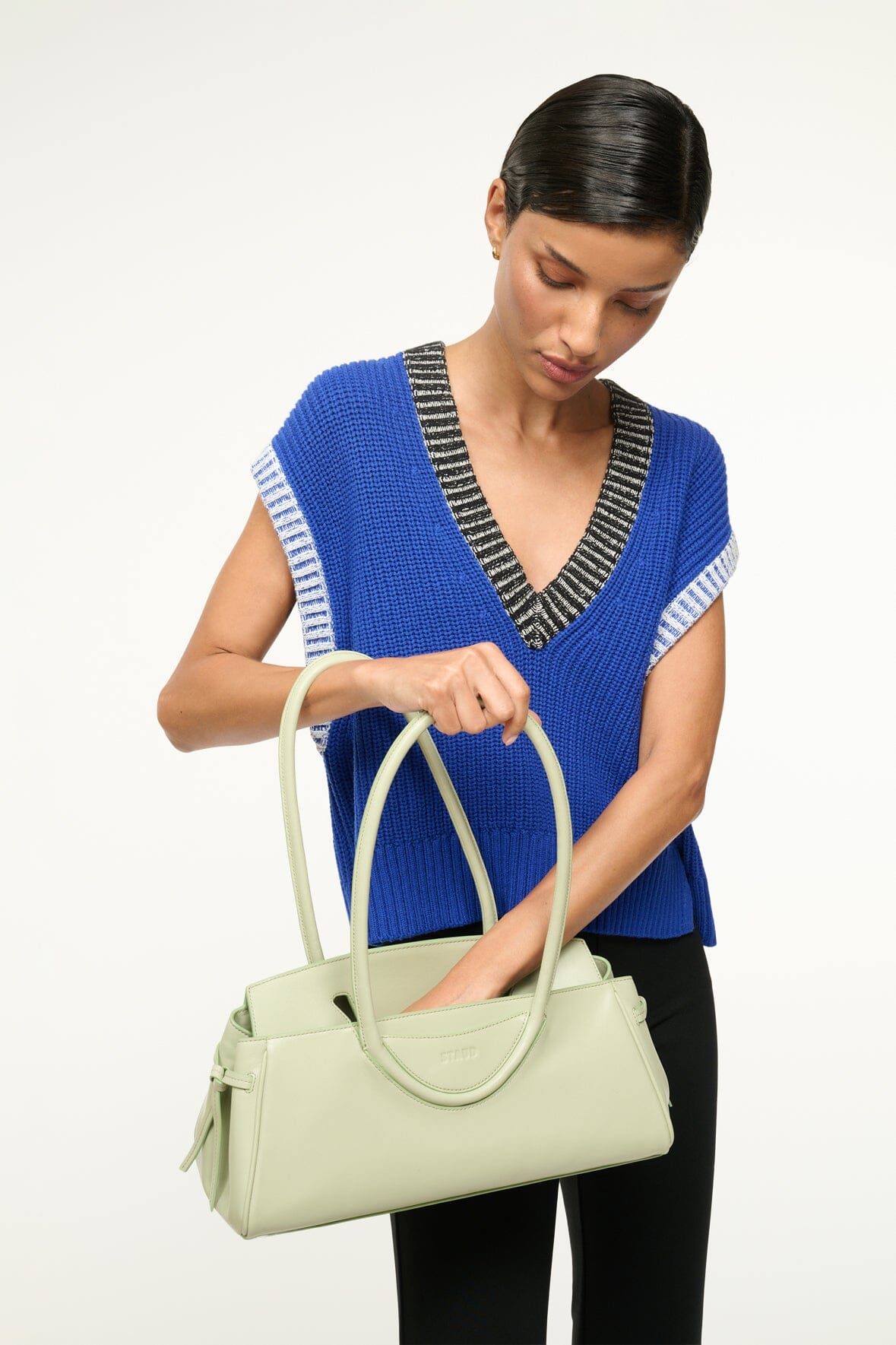 MAUDE SHOULDER BAG | PALE JADE - Image 4