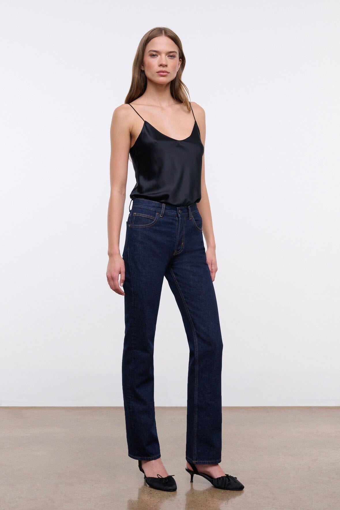 TEDDY STRAIGHT JEAN | INDIGO - Image 2