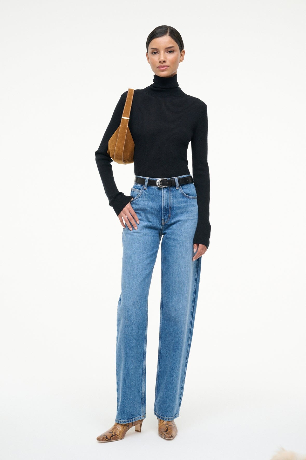 TONI SUPERFINE CASHMERE SWEATER | BLACK