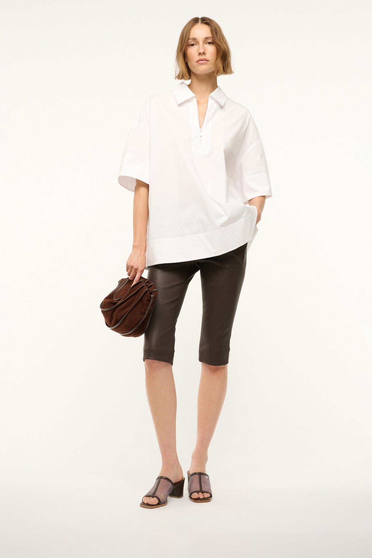 ALESSANDRA HEEL | ESPRESSO MESH - Image 2