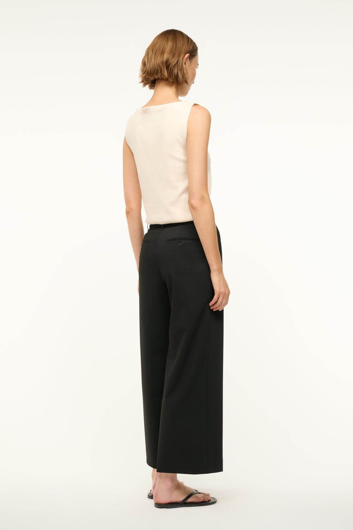 CROPPED PRINCE PANT | BLACK - Image 5