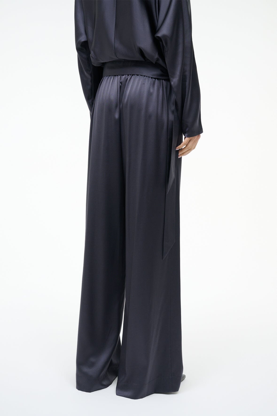STROLL SILK PANT | NOCTURNE - Image 4