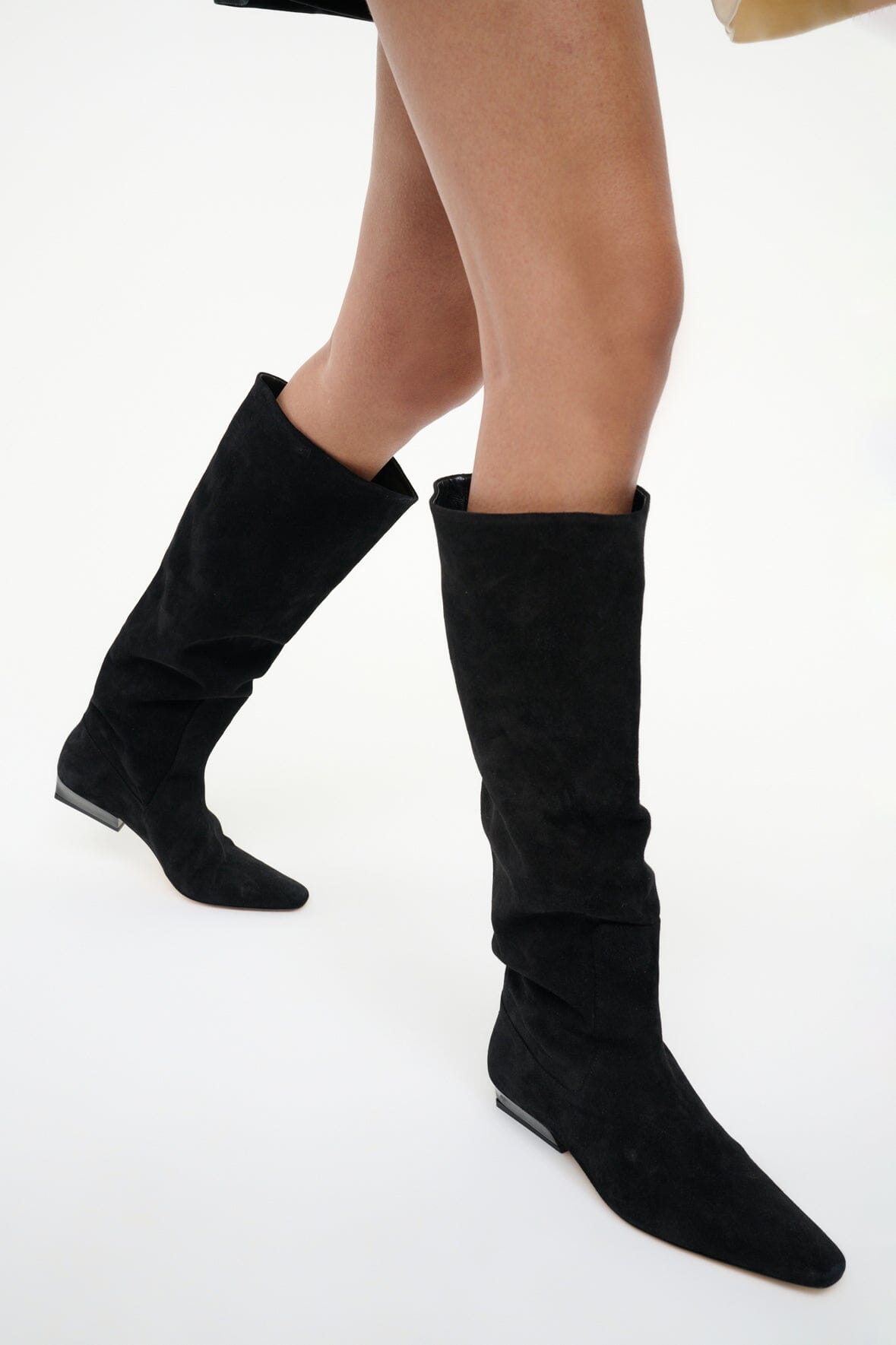 WALLY FLAT BOOT | BLACK SUEDE - Image 6