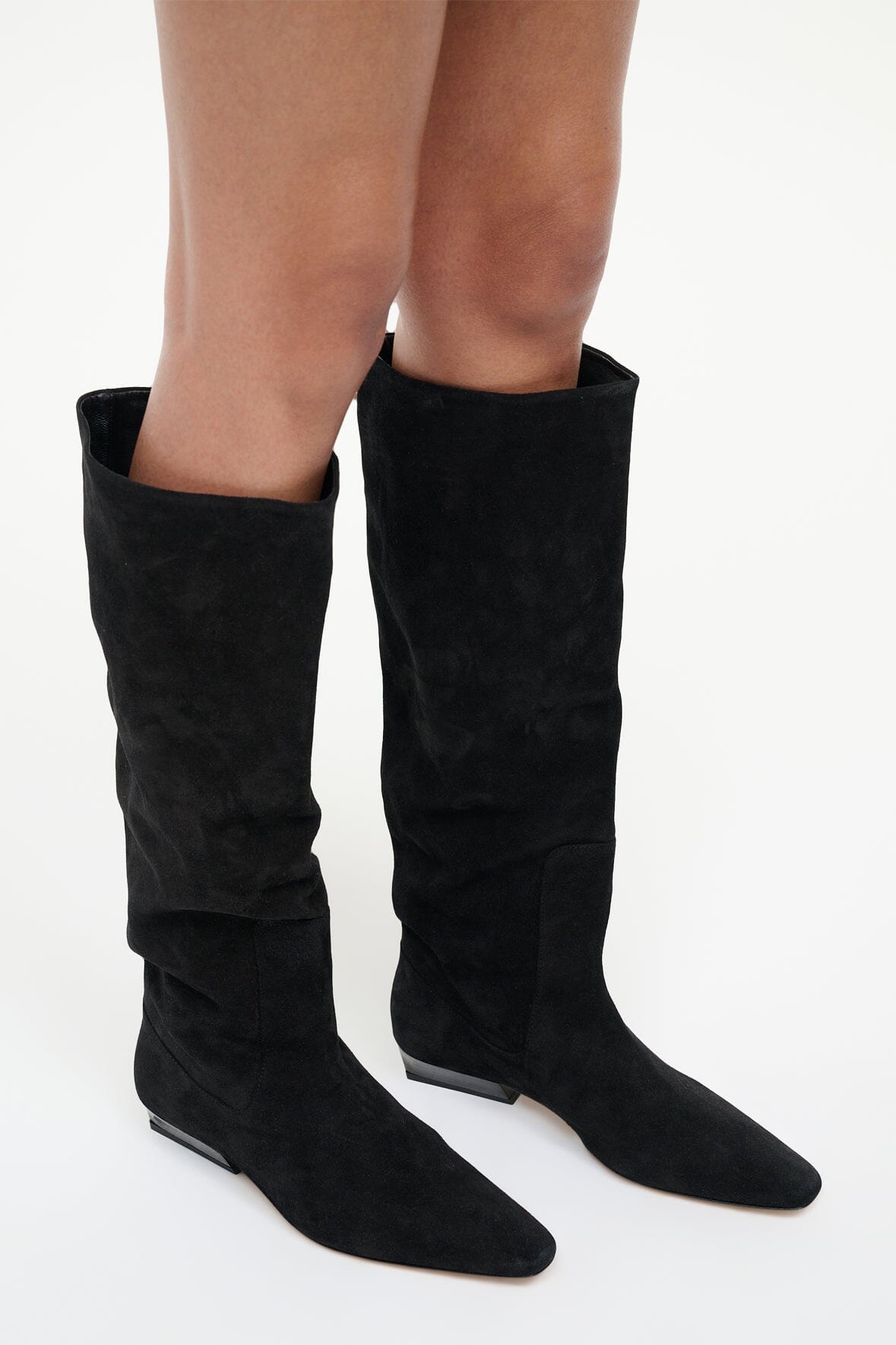 WALLY FLAT BOOT | BLACK SUEDE - Image 8