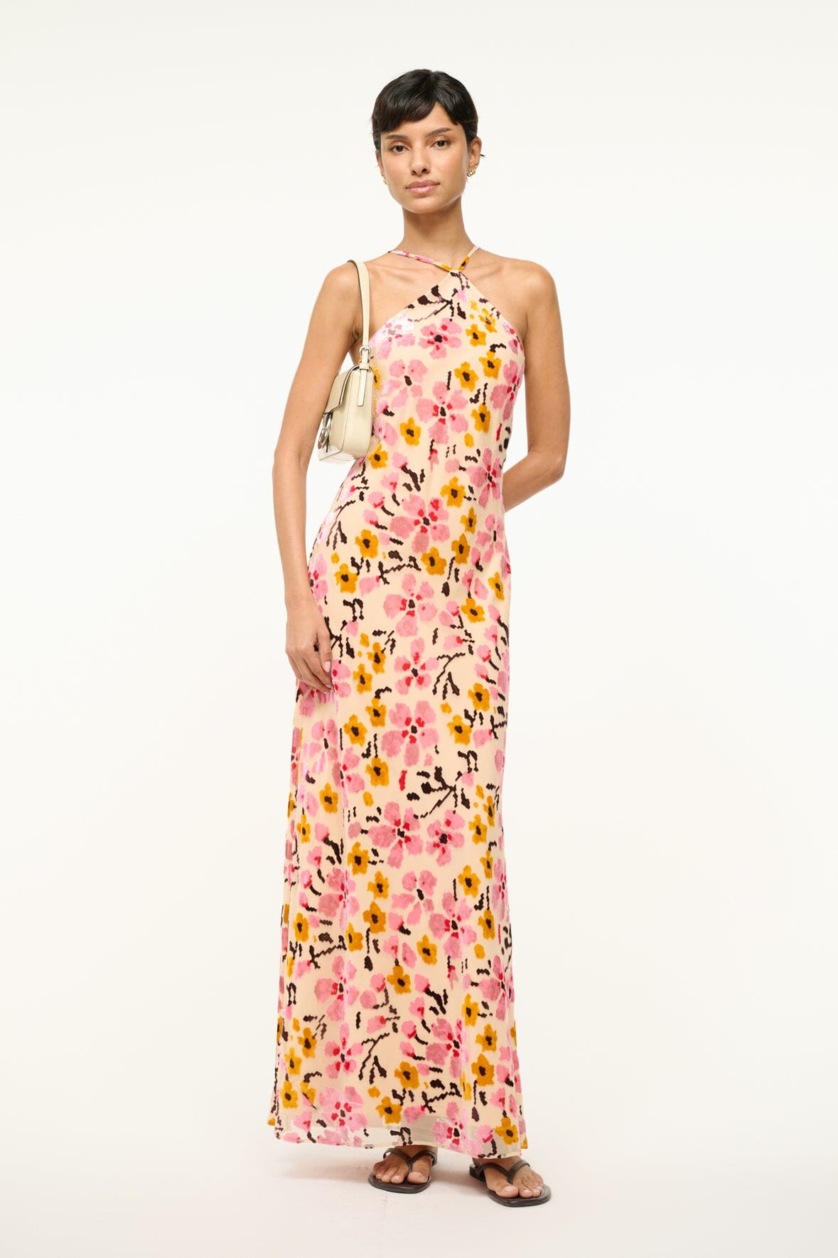 CUBISM DRESS | BLOSSOM FLORAL TAPESTRY - Image 3