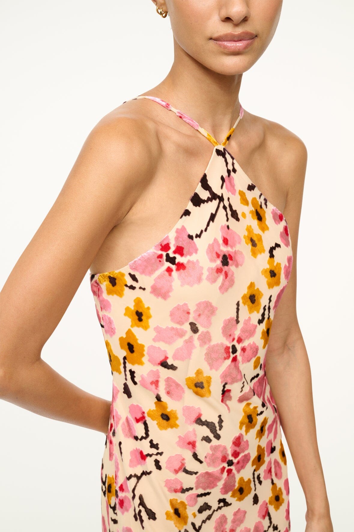 CUBISM DRESS | BLOSSOM FLORAL TAPESTRY - Image 5