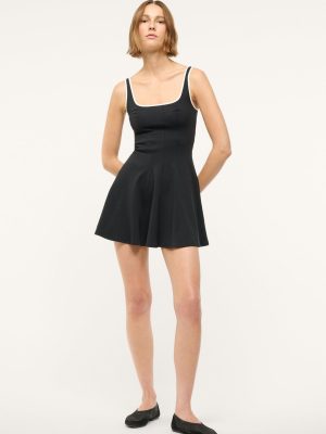MINI WELLS SPORT DRESS | BLACK IVORY