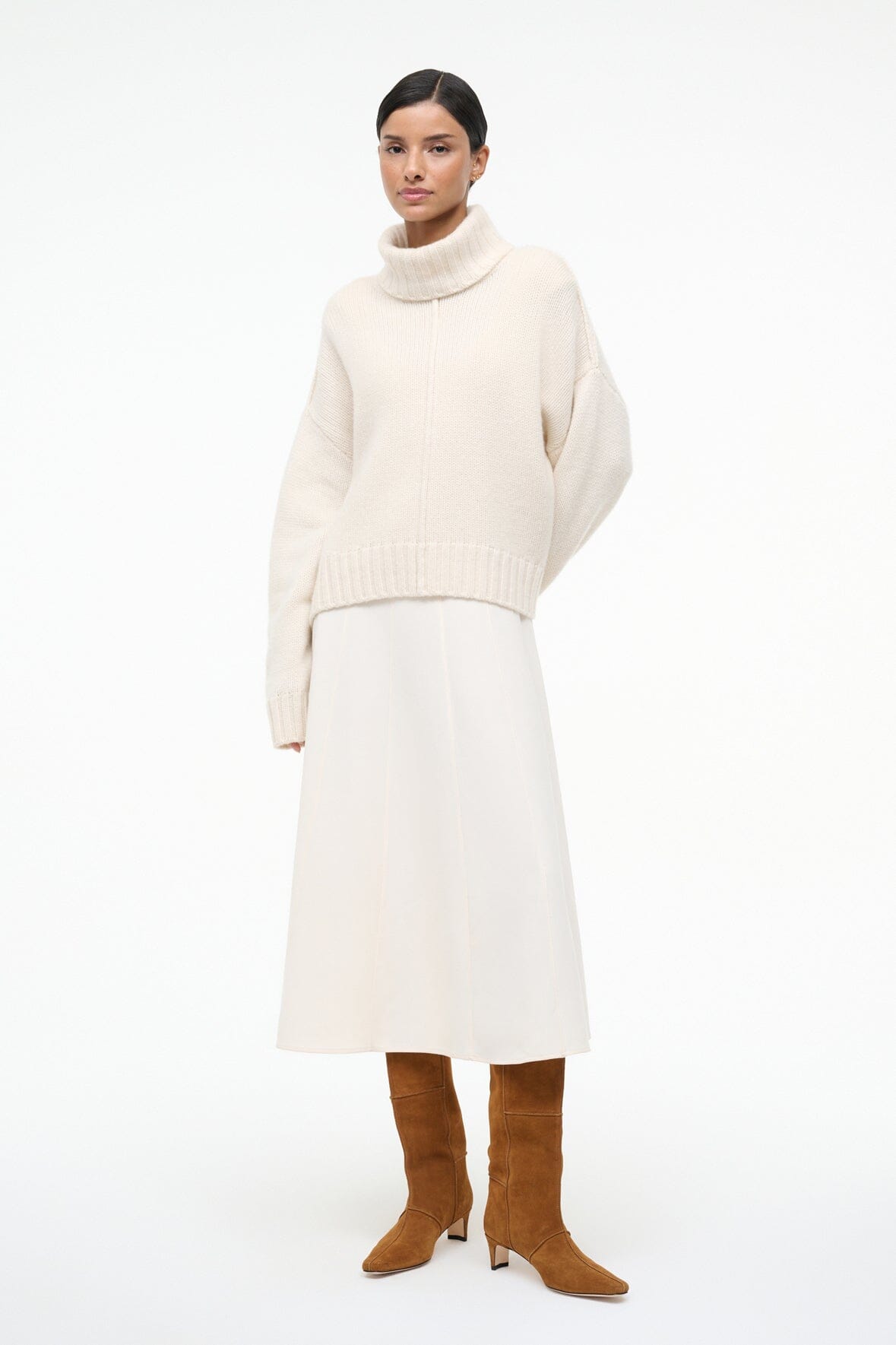 WALLY BOOT | PATCHWORK TAN SUEDE - Image 4