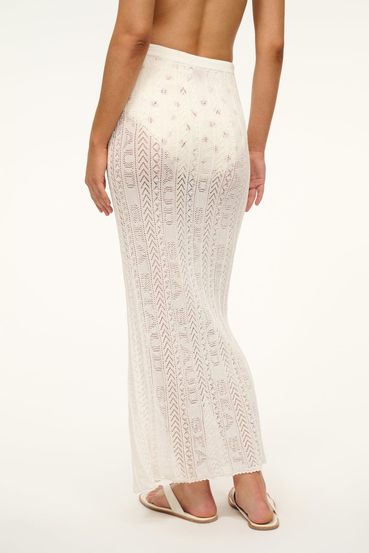 ST MALO COVERUP SKIRT | IVORY - Image 4
