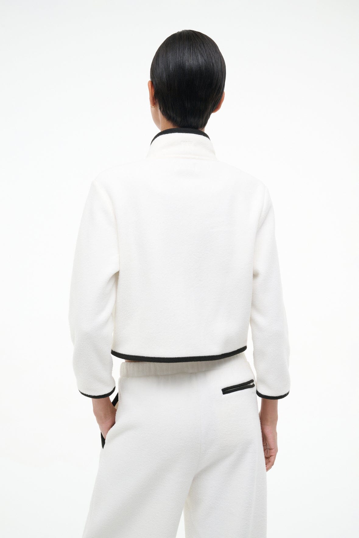 JETER JACKET | IVORY BLACK - Image 4