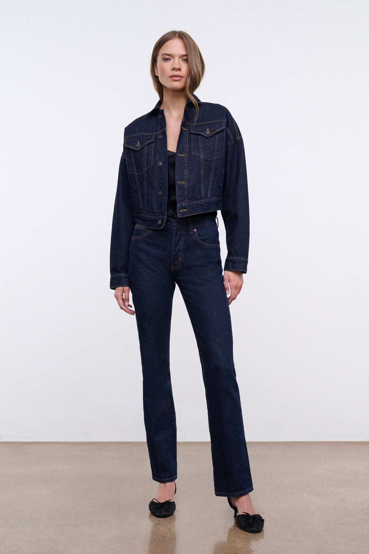TEDDY STRAIGHT JEAN | INDIGO - Image 4