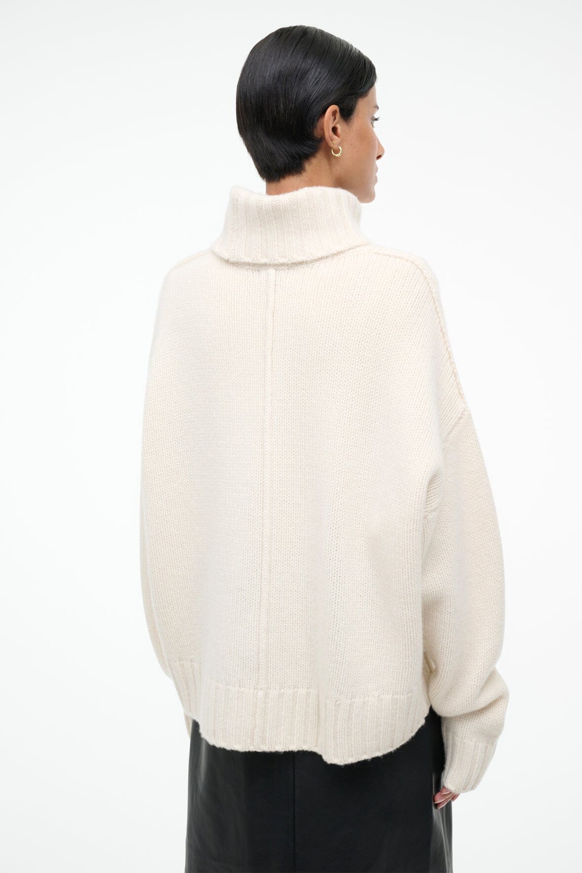 BETSY CASHMERE SWEATER | IVORY - Image 6