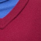 DORIS CASHMERE SWEATER | CRIMSON SAPPHIRE - Image 7