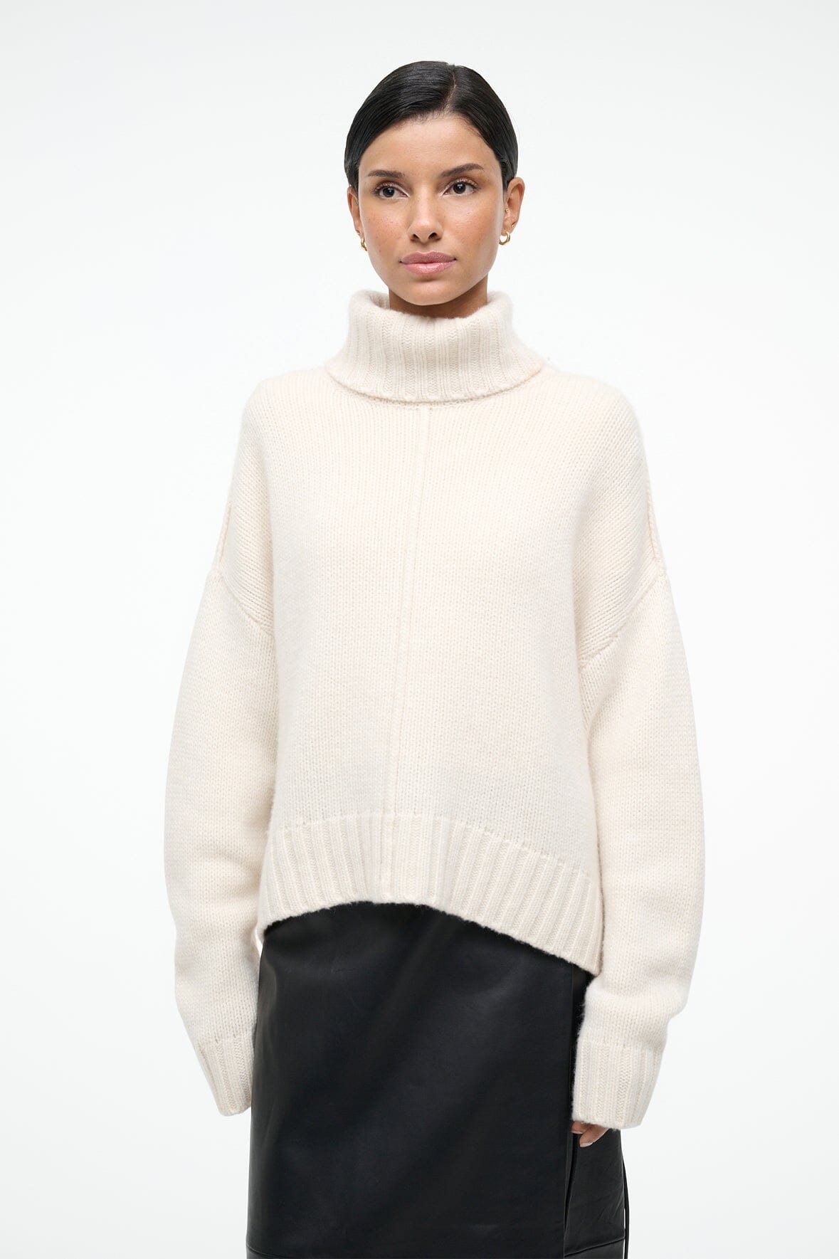 BETSY CASHMERE SWEATER | IVORY - Image 5