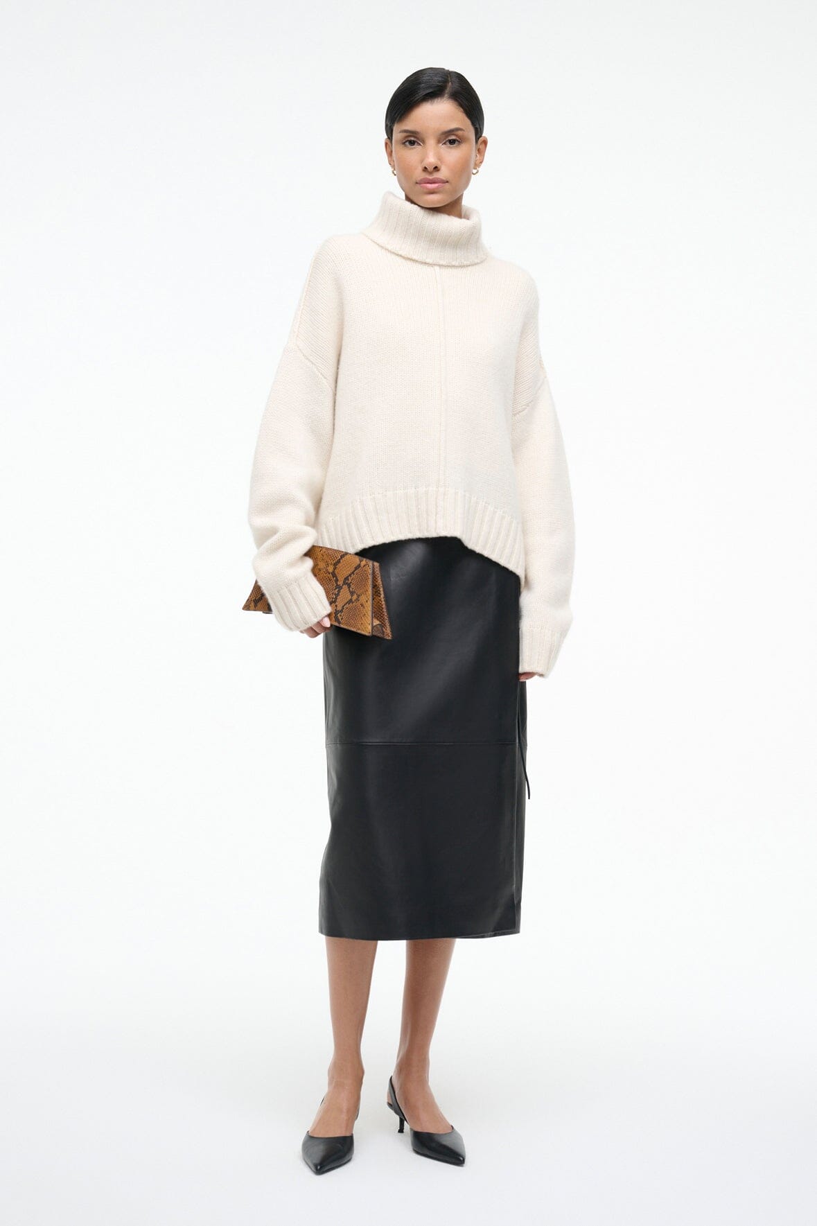 BETSY CASHMERE SWEATER | IVORY - Image 4