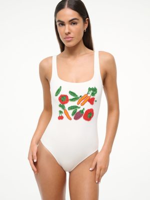 LEA BEADED ONE PIECE | CRUDITE