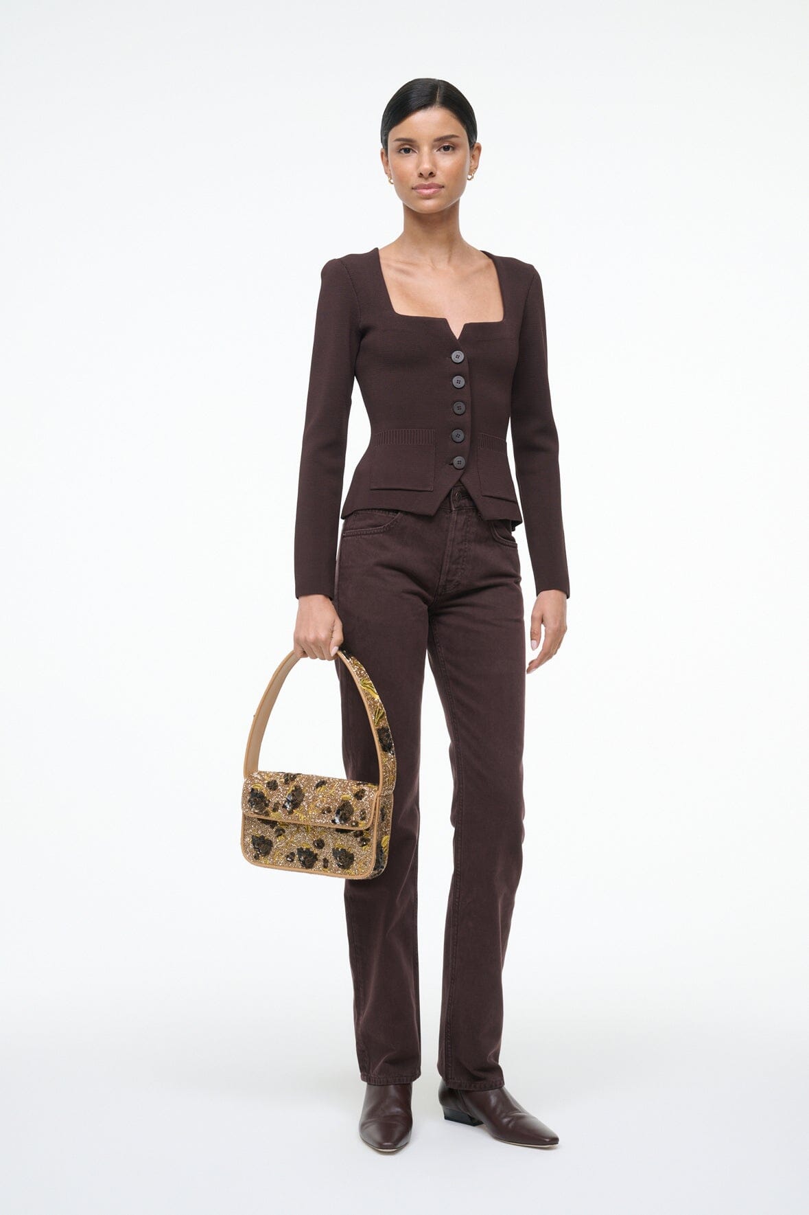 TOMMY BEADED BAG | VINTAGE FLORAL - Image 4