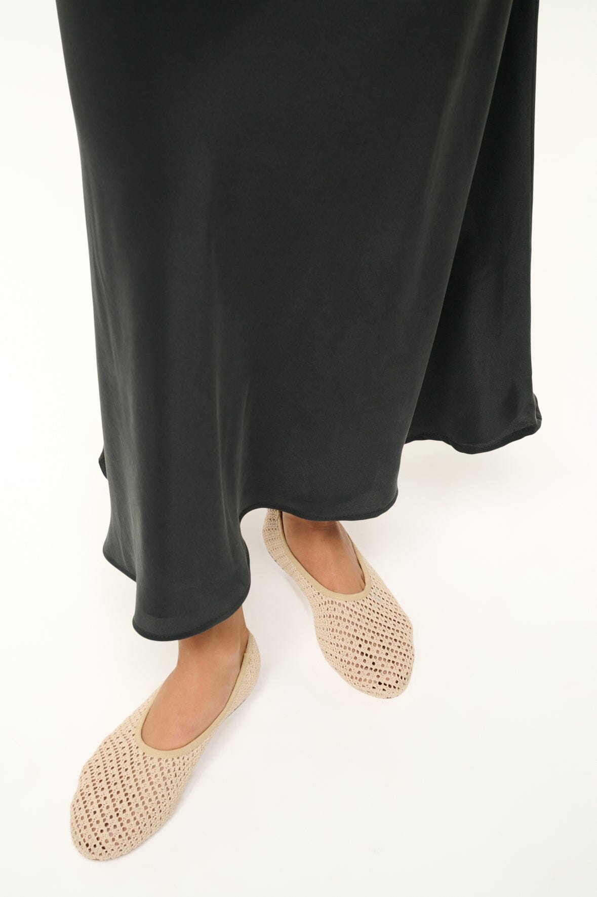 ALBA BALLET FLAT | CREAM CROCHET - Image 4