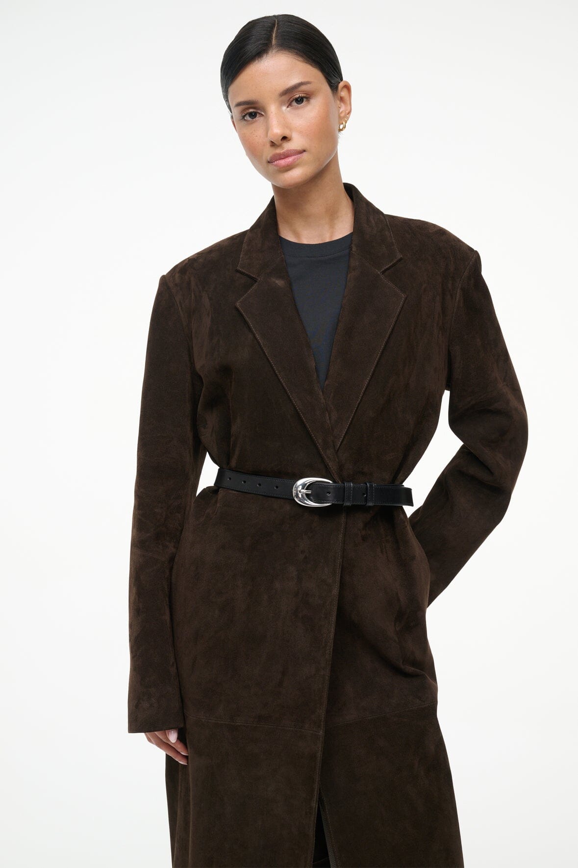 SABINE SUEDE JACKET | ESPRESSO - Image 2