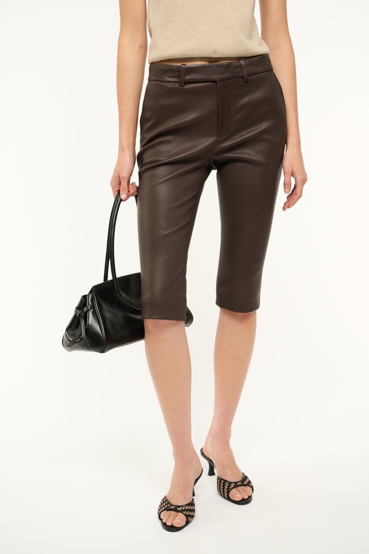 BRIGITTE MULE | BLACK WOVEN - Image 4