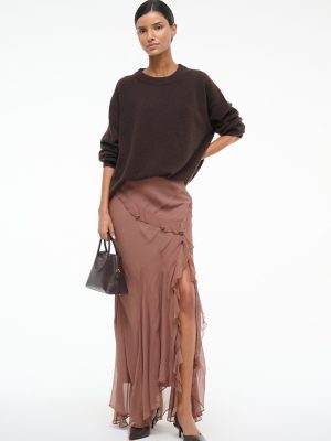 DIANA SKIRT | MOCHA