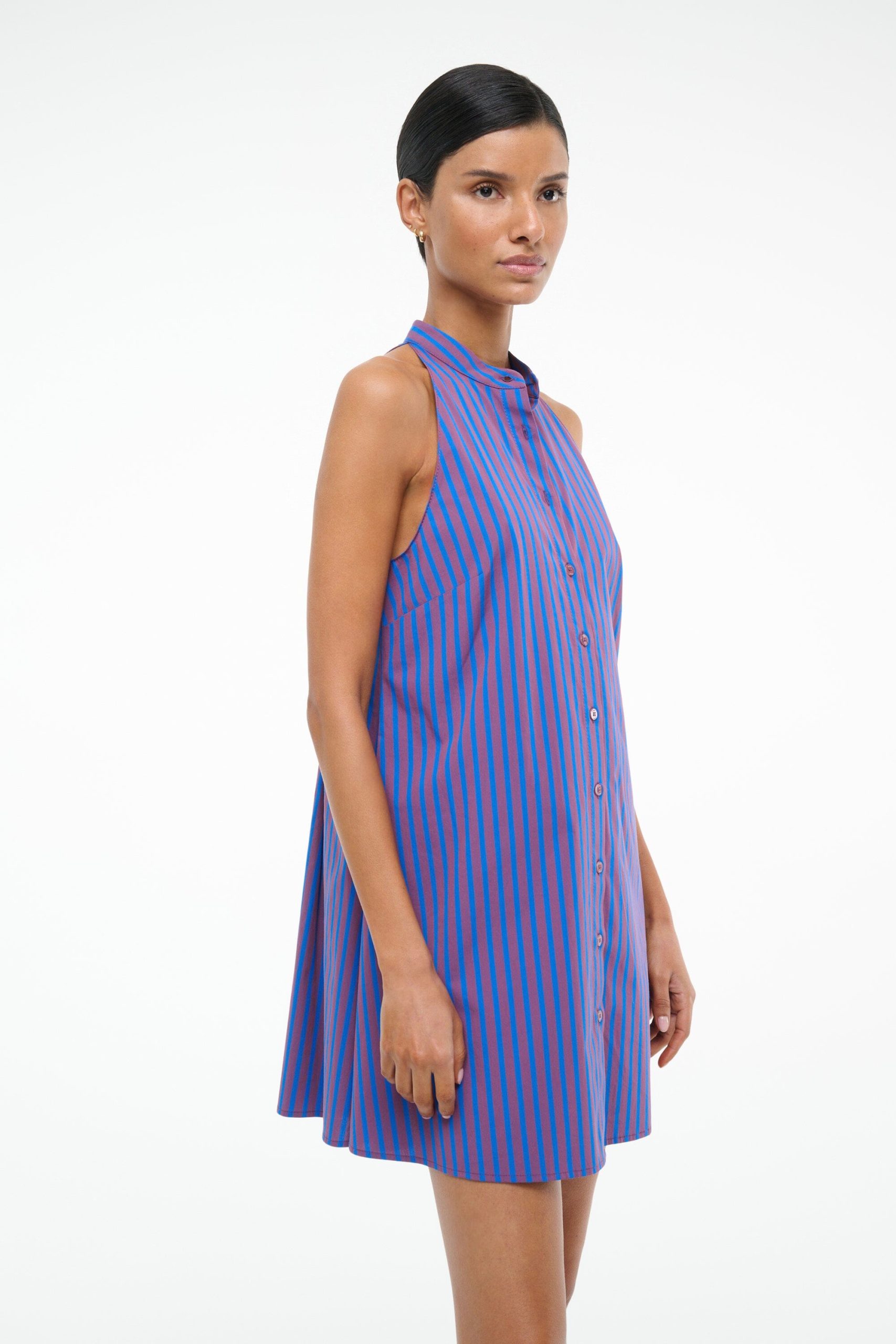 SHIRLEY MINI DRESS | ATLAS STRIPE - Image 6