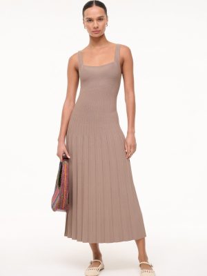 ELLISON DRESS | TAUPE
