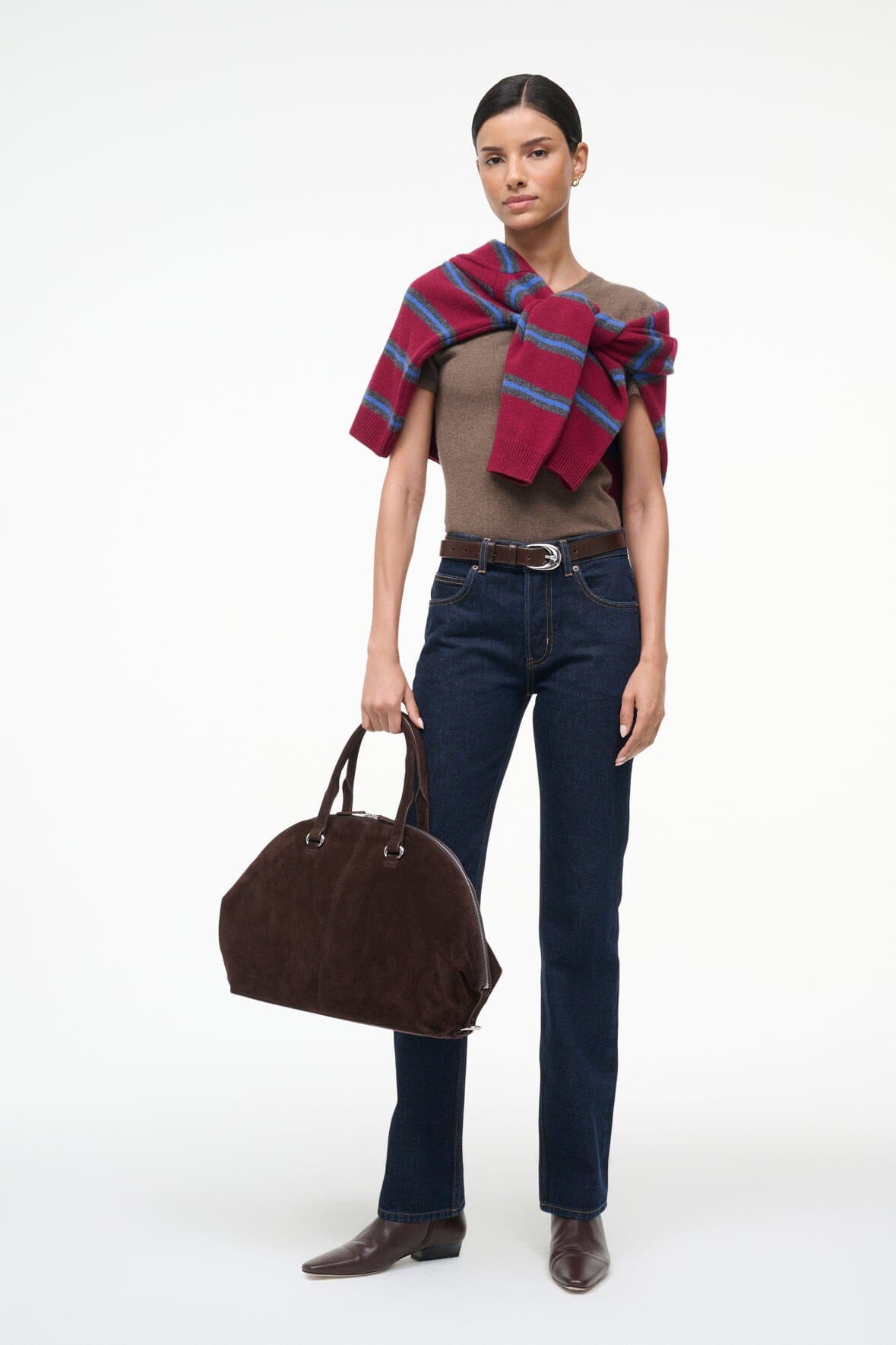 EASY CASHMERE TEE | TRUFFLE - Image 2