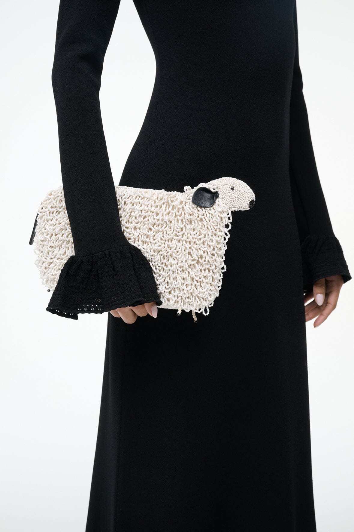 DOLLY BEADED CLUTCH | IVORY - Image 2