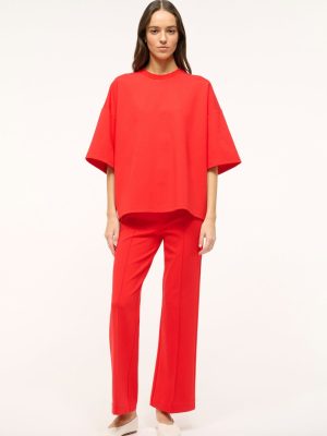 KNACK PANT | RED ROSE