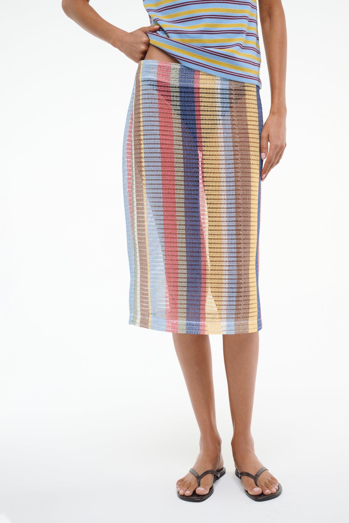 VIA SKIRT | MARKET STRIPE - Image 2