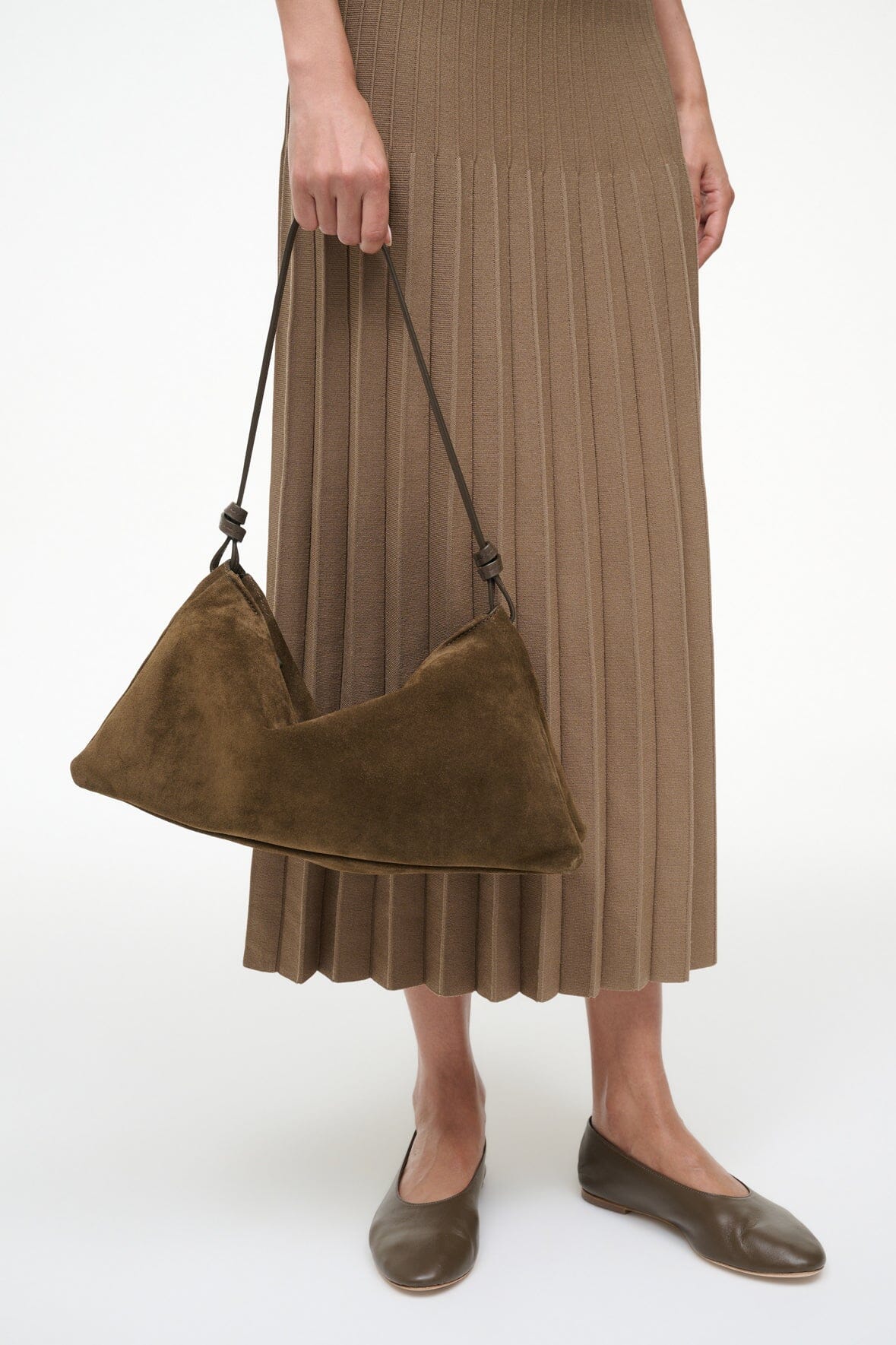 WALLY SHOULDER BAG | TRUFFLE SUEDE - Image 7