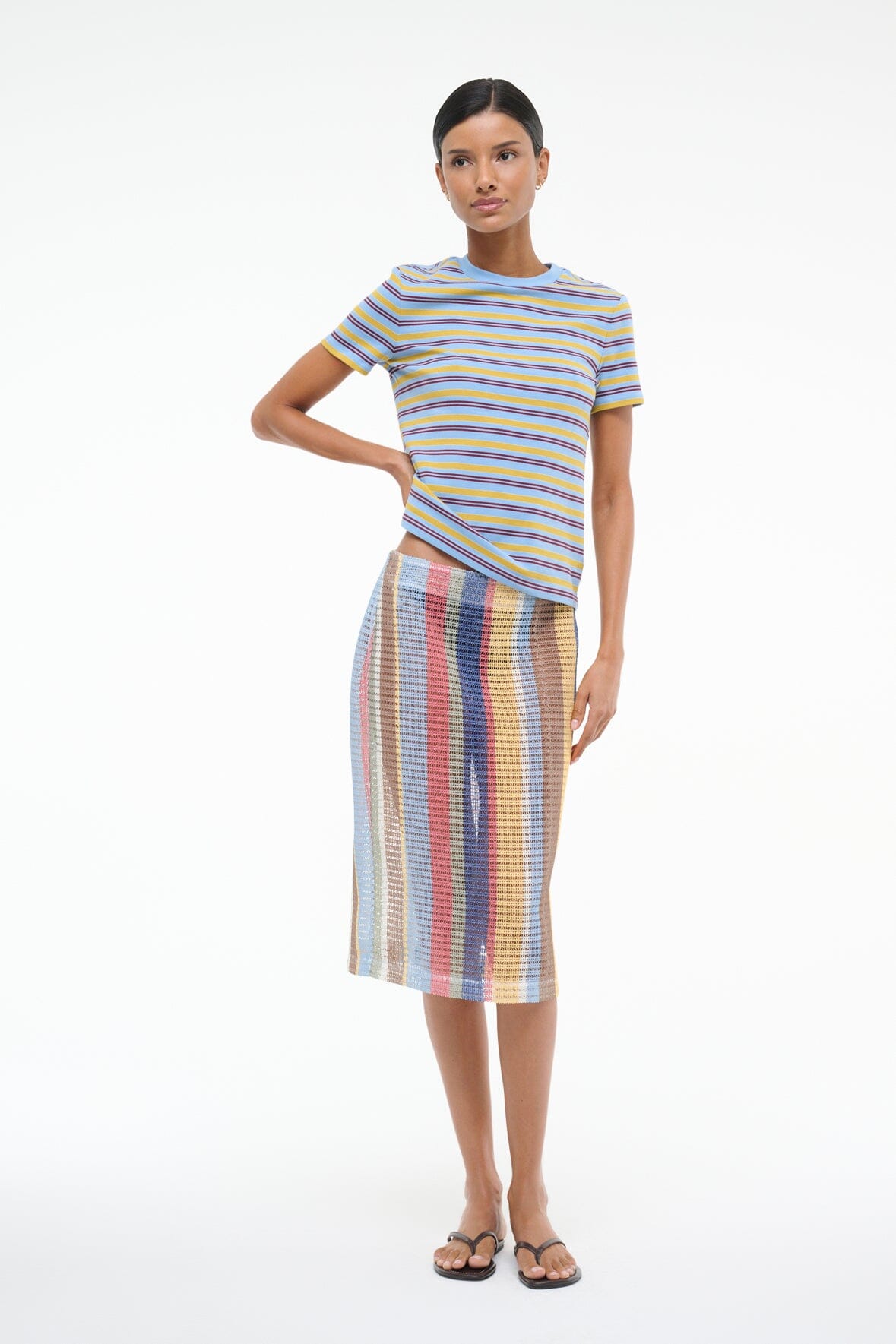 VIA SKIRT | MARKET STRIPE - Image 3