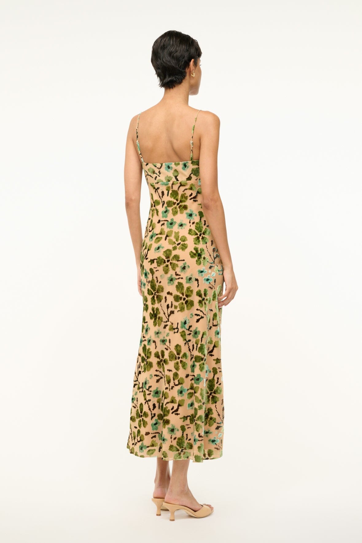DIANNA DRESS | MOSS FLORAL TAPESTRY - Image 3