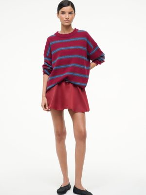 SOSA SKIRT | DEEP RED