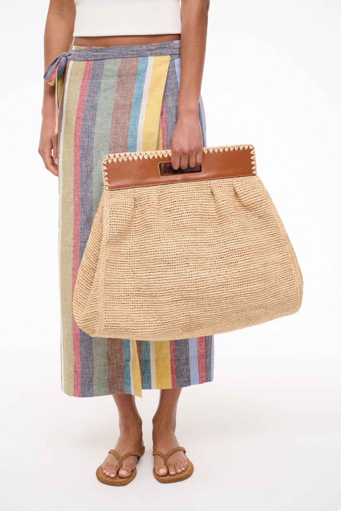 RUE TOTE BAG | NATURAL TAN - Image 4