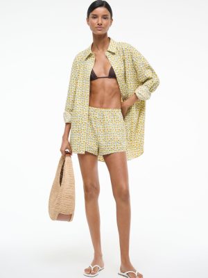 PADDLE SHORT | ON THE VINE GOLDEN