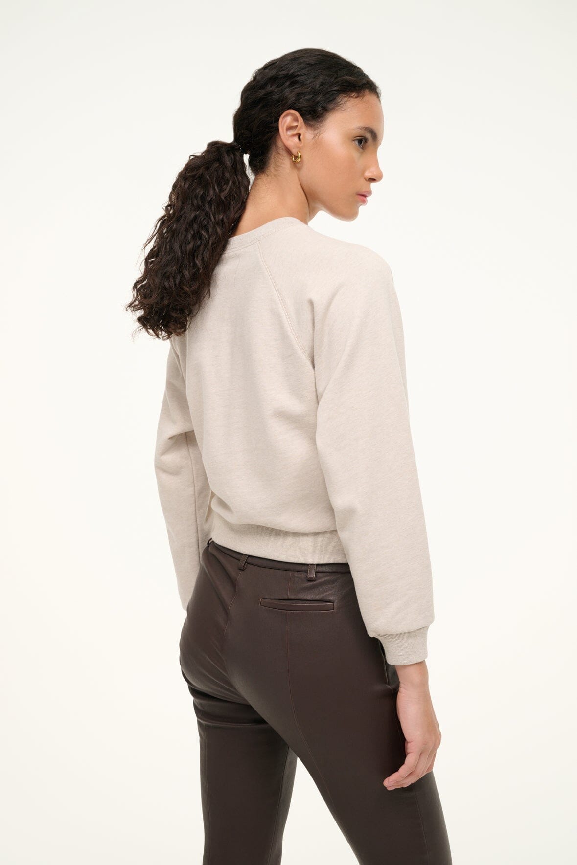 CUSTOM STAUD x C.BONZ ENDURANCE SWEATSHIRT | STONE - Image 4