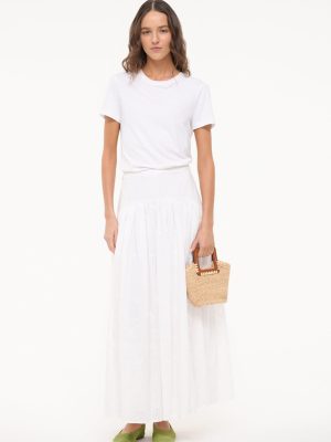 PROCIDA SKIRT | WHITE EYELET