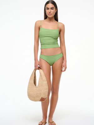 CLEO TANKINI TOP | LEAF