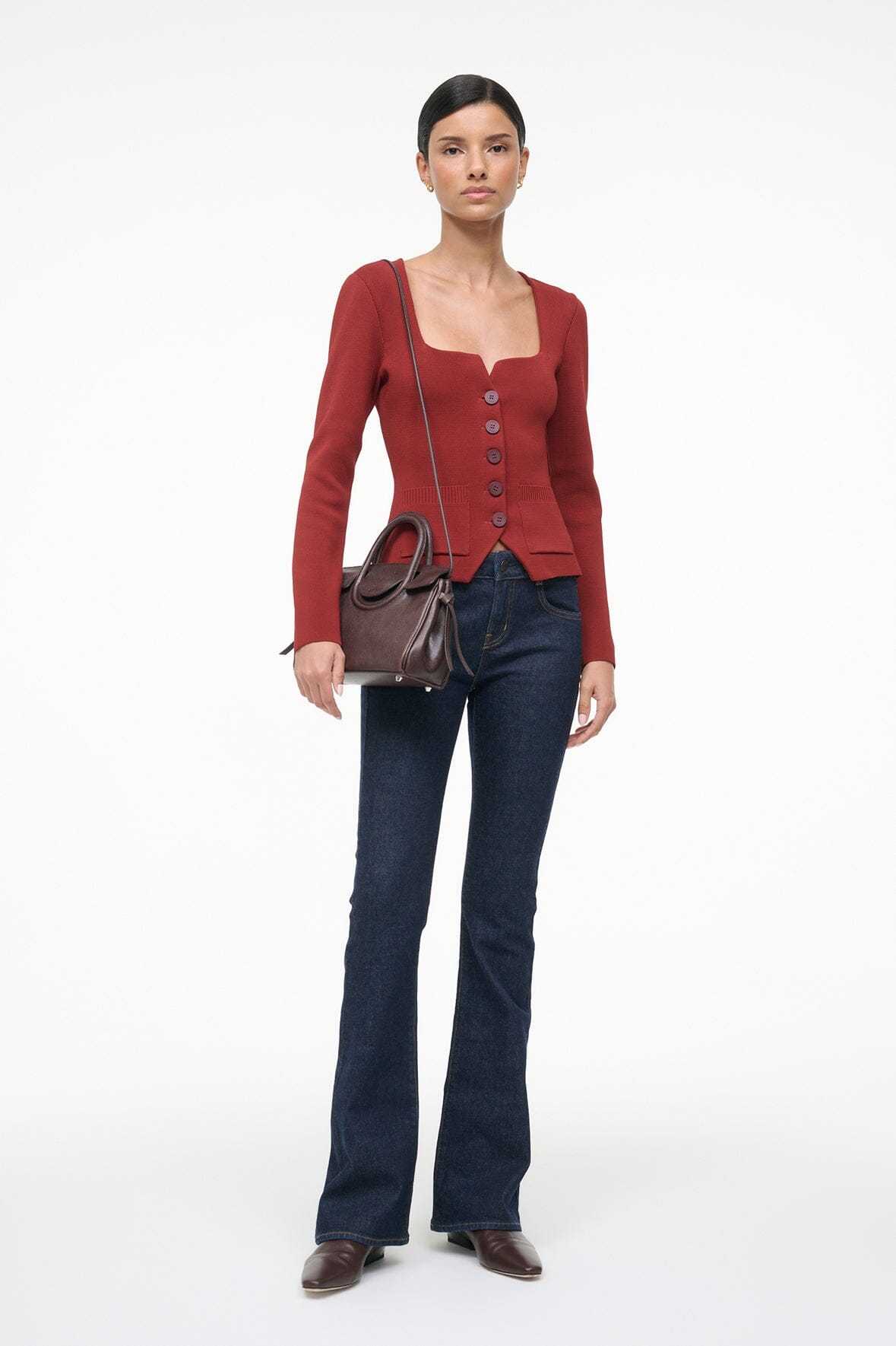 MAUDE MINI CARRYALL | ESPRESSO - Image 6