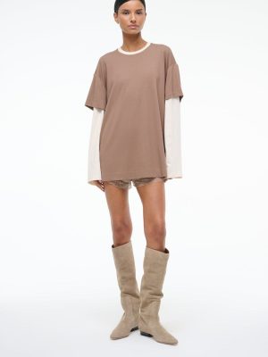 WALLY FLAT BOOT | DUNE SUEDE