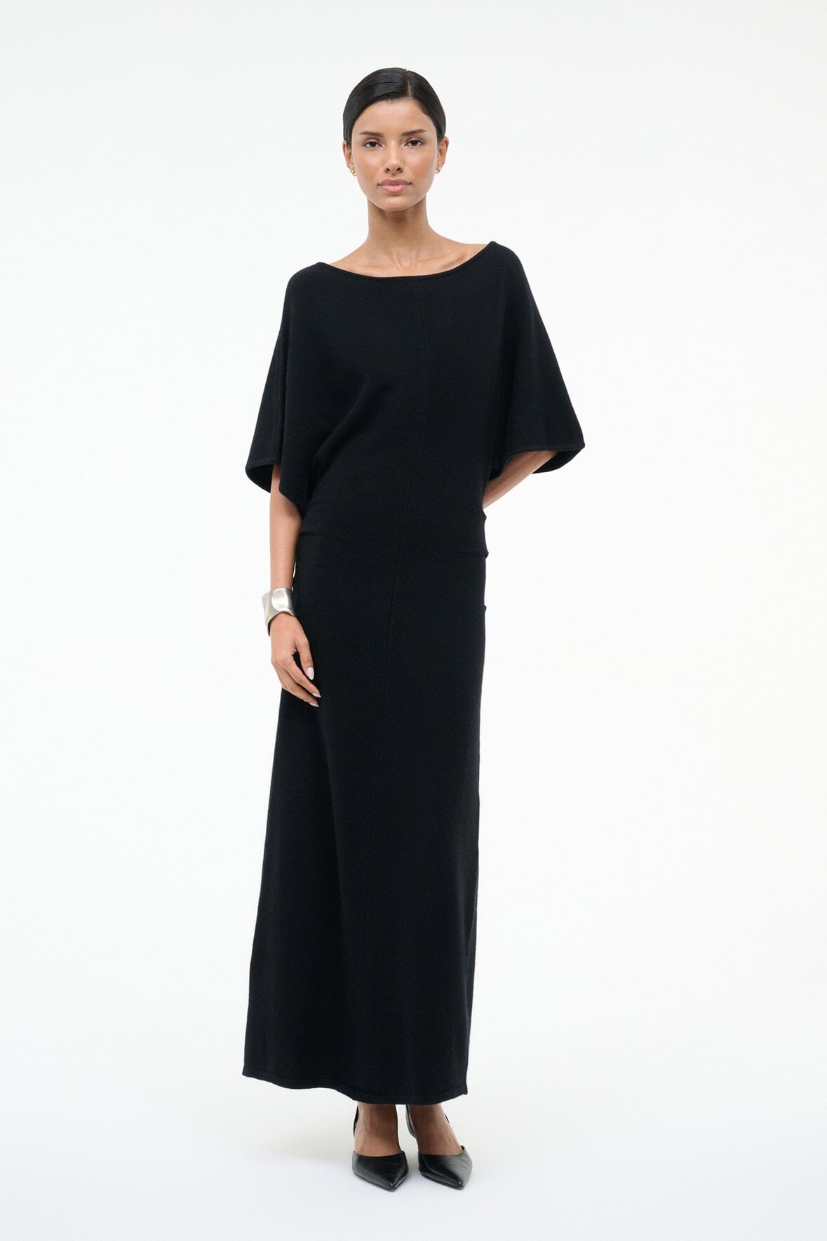 AMELIE SWEATER DRESS | BLACK - Image 5