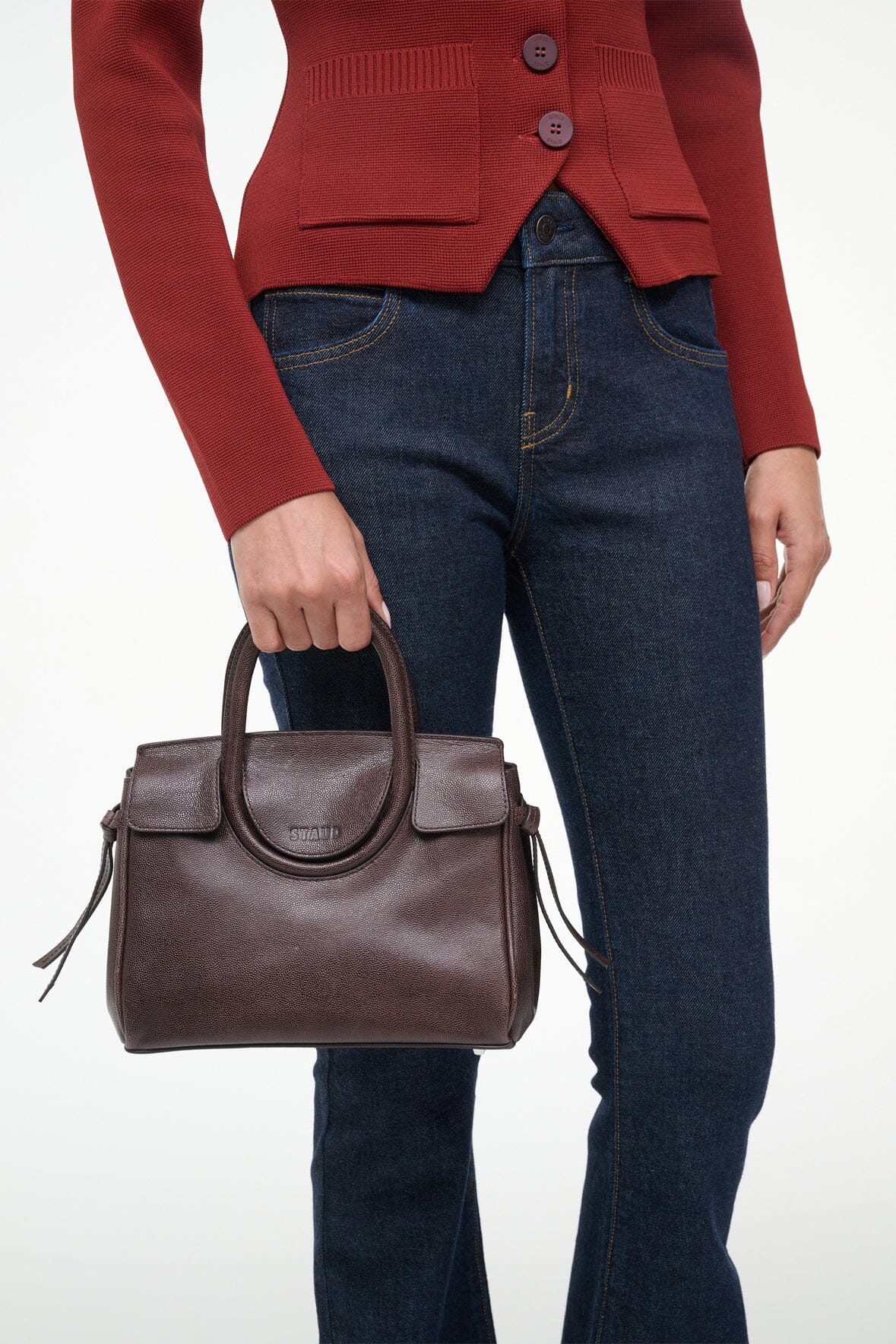MAUDE MINI CARRYALL | ESPRESSO - Image 2
