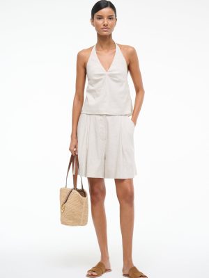 CRUZ LINEN SHORT | NATURAL