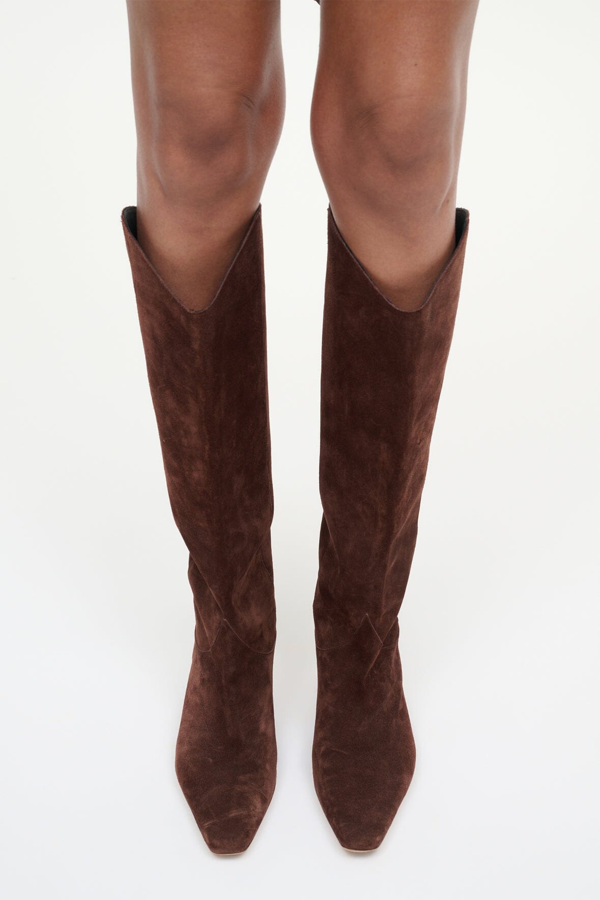 WESTERN WALLY BOOT | MAHOGANY SUEDE - Image 6